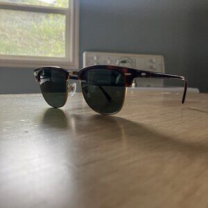 Classic Ray Ban Clubmasters (Like New)